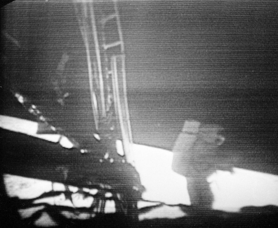 Moon landing file photo